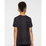 6101 LAT Youth Fine Jersey Tee Black Reptile