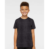 6101 LAT Youth Fine Jersey Tee Black Reptile