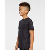 6101 LAT Youth Fine Jersey Tee Black Reptile