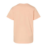 6101 LAT Youth Fine Jersey Tee Peachy