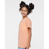 6101 LAT Youth Fine Jersey Tee Peachy