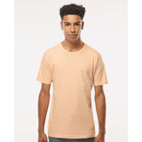 6901 LAT Fine Jersey Tee Peachy