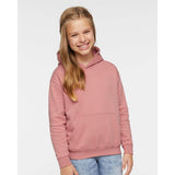 2296 LAT Youth Pullover Fleece Hoodie Mauvelous