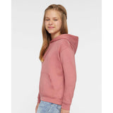 2296 LAT Youth Pullover Fleece Hoodie Mauvelous