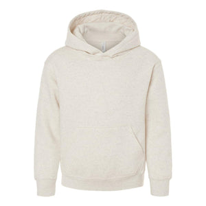 2296 LAT Youth Pullover Fleece Hoodie Natural Heather