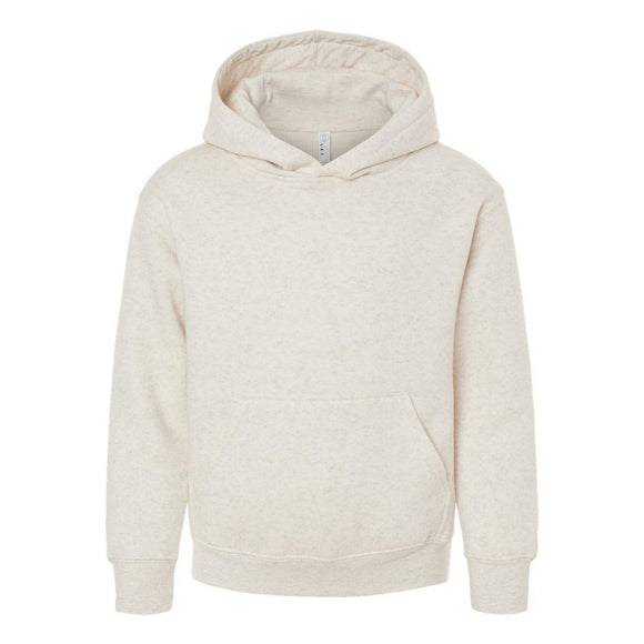 2296 LAT Youth Pullover Fleece Hoodie Natural Heather