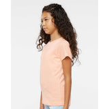 2616 LAT Girls' Fine Jersey Tee Peachy