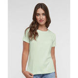 3516 LAT Women's Fine Jersey Tee Honeydew