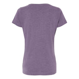 3516 LAT Women's Fine Jersey Tee Wisteria Blackout