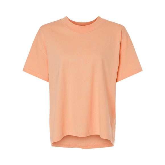 3519 LAT Women's Hi-Lo Tee Peachy