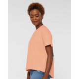 3519 LAT Women's Hi-Lo Tee Peachy