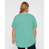 3519 LAT Women's Hi-Lo Tee Saltwater