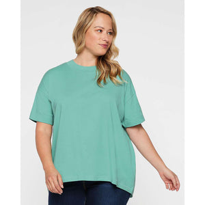 3519 LAT Women's Hi-Lo Tee Saltwater