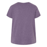 3816 LAT Curvy Collection Women's Fine Jersey Tee Wisteria Blackout