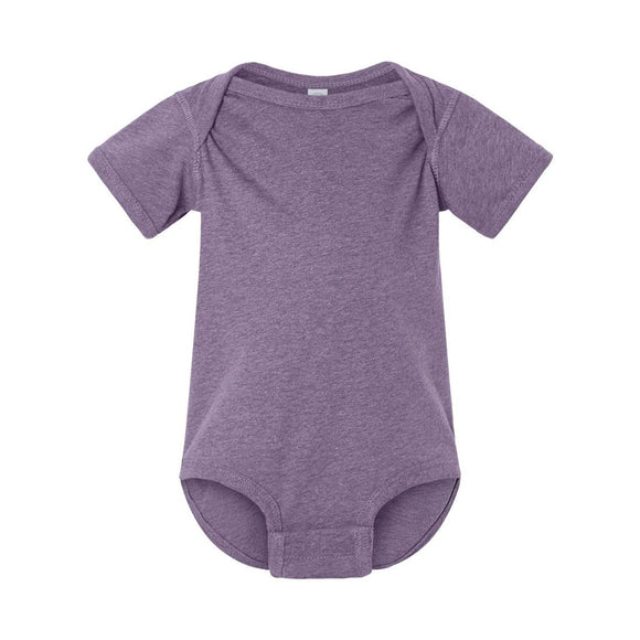 4424 Rabbit Skins Infant Fine Jersey Bodysuit Wisteria Blackout