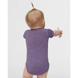 4424 Rabbit Skins Infant Fine Jersey Bodysuit Wisteria Blackout