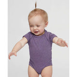 4424 Rabbit Skins Infant Fine Jersey Bodysuit Wisteria Blackout