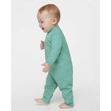 4447 Rabbit Skins Infant Fleece One-Piece Saltwater