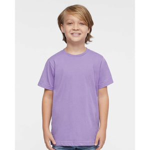 6101 LAT Youth Fine Jersey Tee Lavender