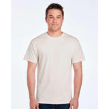 3930R Fruit of the Loom HD Cotton Short Sleeve T-Shirt Sweet Cream Heather