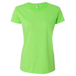 880 Gildan Softstyle® Women’s Lightweight T-Shirt Neon Green