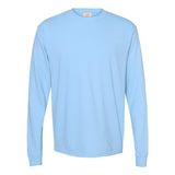 6014 Comfort Colors Garment-Dyed Heavyweight Long Sleeve T-Shirt Hydrangea