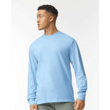 6014 Comfort Colors Garment-Dyed Heavyweight Long Sleeve T-Shirt Hydrangea