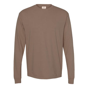 6014 Comfort Colors Garment-Dyed Heavyweight Long Sleeve T-Shirt Espresso