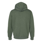 700MR JERZEES Premium Eco Blend Ringspun Hooded Sweatshirt Military Green Heather