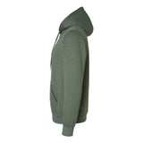 700MR JERZEES Premium Eco Blend Ringspun Hooded Sweatshirt Military Green Heather