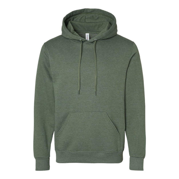 700MR JERZEES Premium Eco Blend Ringspun Hooded Sweatshirt Military Green Heather