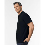 64800 Gildan Softstyle® Adult Pique Polo Black