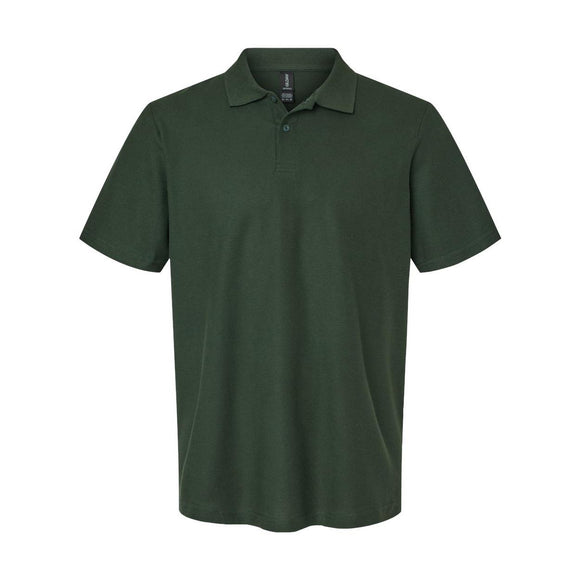 64800 Gildan Softstyle® Adult Pique Polo Forest Green