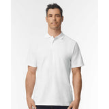 64800 Gildan Softstyle® Adult Pique Polo White