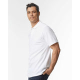 64800 Gildan Softstyle® Adult Pique Polo White