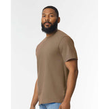 65000 Gildan Softstyle® Midweight T-Shirt Brown Savana