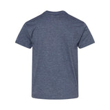 64000B Gildan Softstyle® Youth T-Shirt Heather Navy