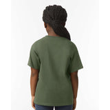 64000B Gildan Softstyle® Youth T-Shirt Military Green