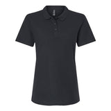 64800L Gildan Softstyle® Women's Pique Polo Black