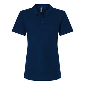 64800L Gildan Softstyle® Women's Pique Polo Navy