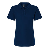 64800L Gildan Softstyle® Women's Pique Polo Navy