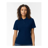 64800L Gildan Softstyle® Women's Pique Polo Navy