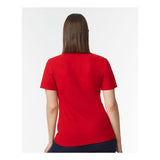 64800L Gildan Softstyle® Women's Pique Polo Red