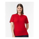 64800L Gildan Softstyle® Women's Pique Polo Red