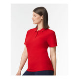 64800L Gildan Softstyle® Women's Pique Polo Red