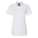 64800L Gildan Softstyle® Women's Pique Polo White