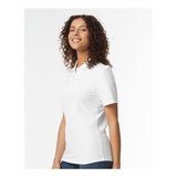 64800L Gildan Softstyle® Women's Pique Polo White