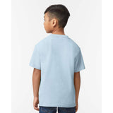 65000B Gildan Softstyle® Youth Midweight T-Shirt Light Blue