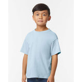 65000B Gildan Softstyle® Youth Midweight T-Shirt Light Blue