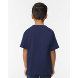 65000B Gildan Softstyle® Youth Midweight T-Shirt Navy